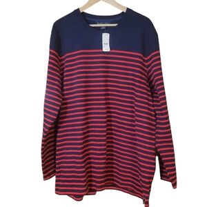 NWT Brooks Brothers Mens Big & Tall XXL 100% Cotton Casual Sweater